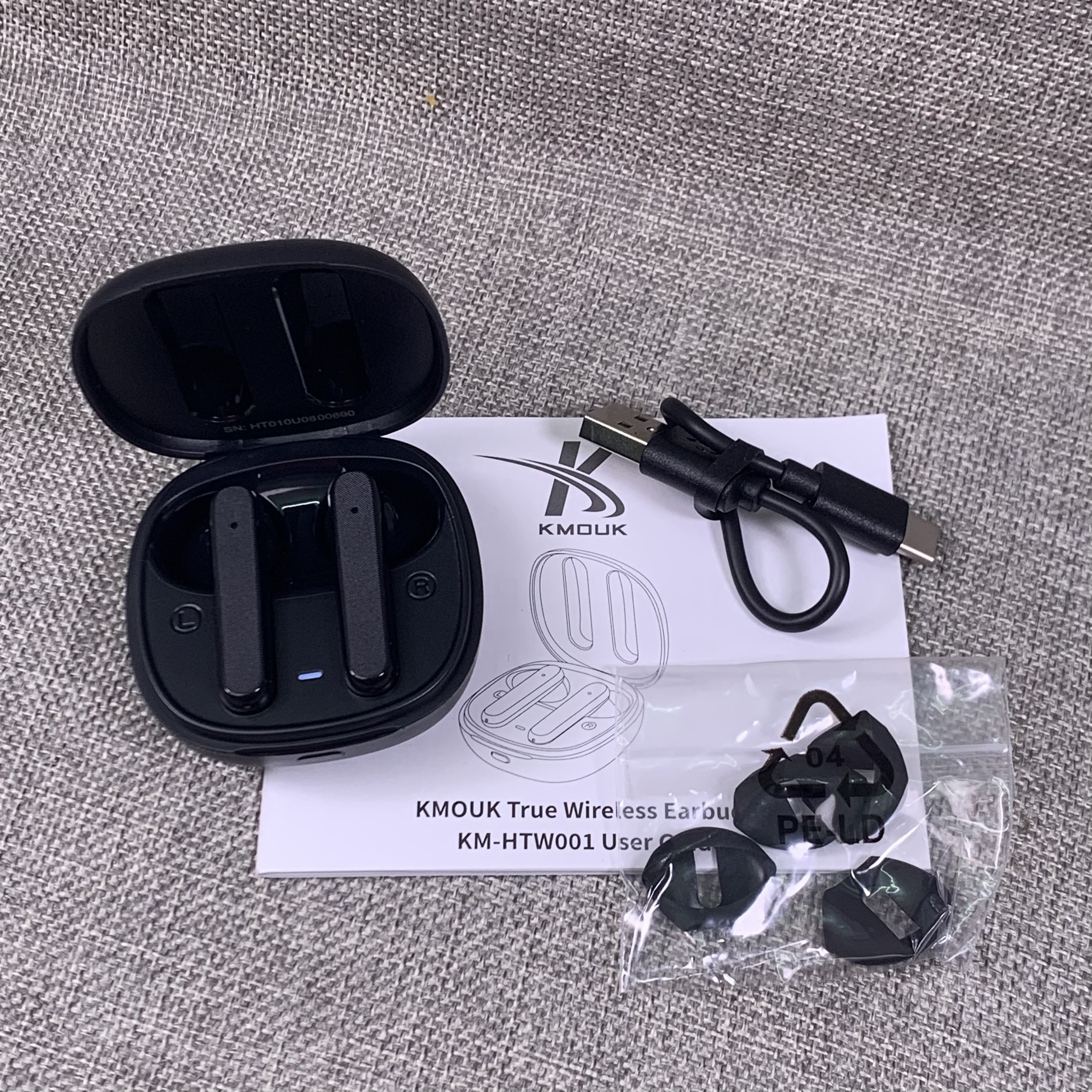 Tai nghe không dây KMOUK Bluetooth 5.2 - Tai nghe True Wireless Earbuds KMOUK