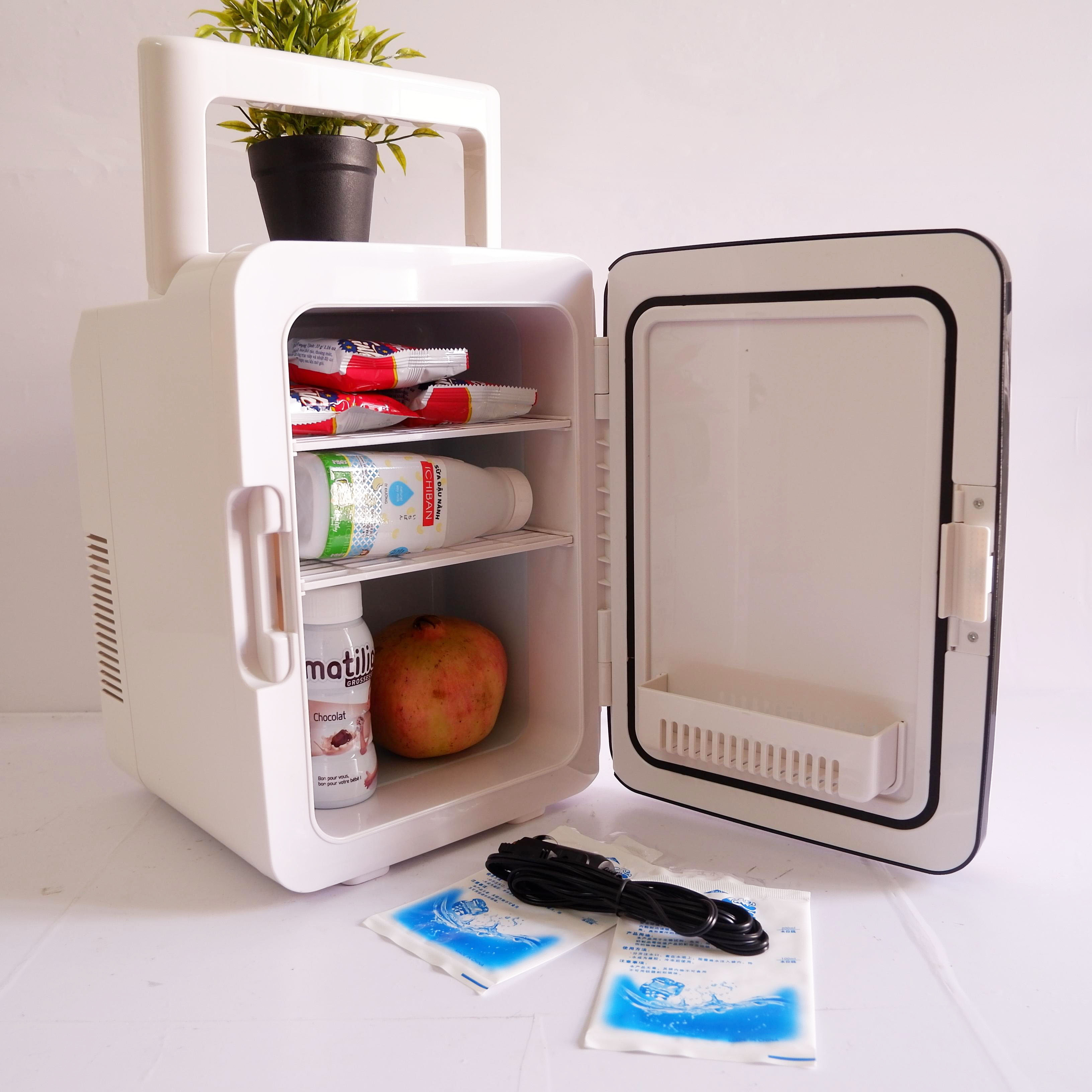 Tủ Lạnh Mini 10L. Tủ lạnh 2 Chiều Nóng Lạnh