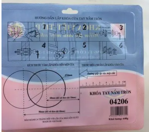 KHÓA TAY NẮM TRÒN VIỆT TIỆP
