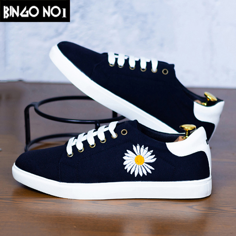 Giày Sneaker Nam Hàn Quốc Họa Tiết Cực Chất - Thời Trang BINGO (TG01) - Giá Cực Sốc giá rẻ