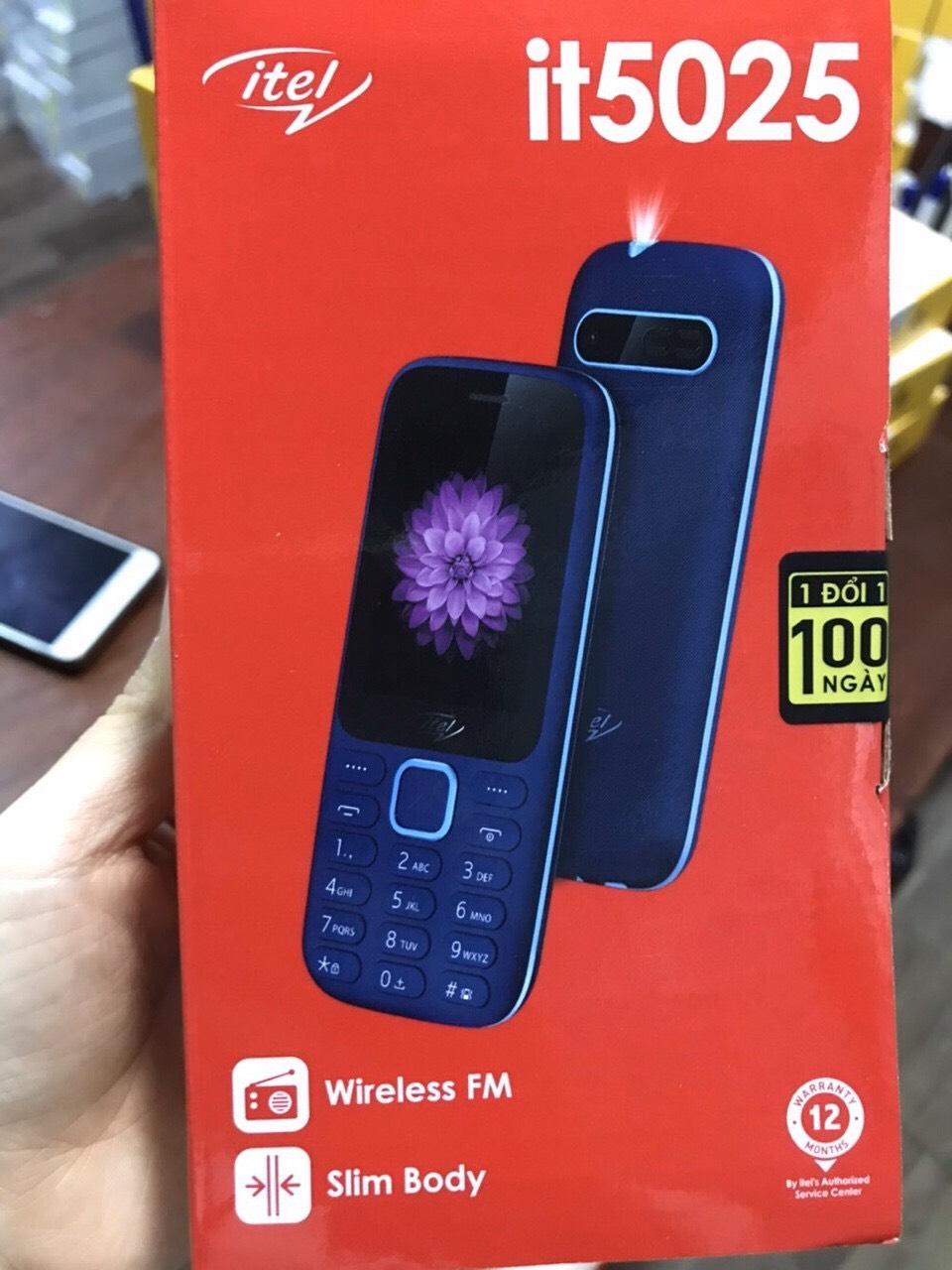Điện thoại itel it5025 mới Fullbox Bảo hành 12 tháng