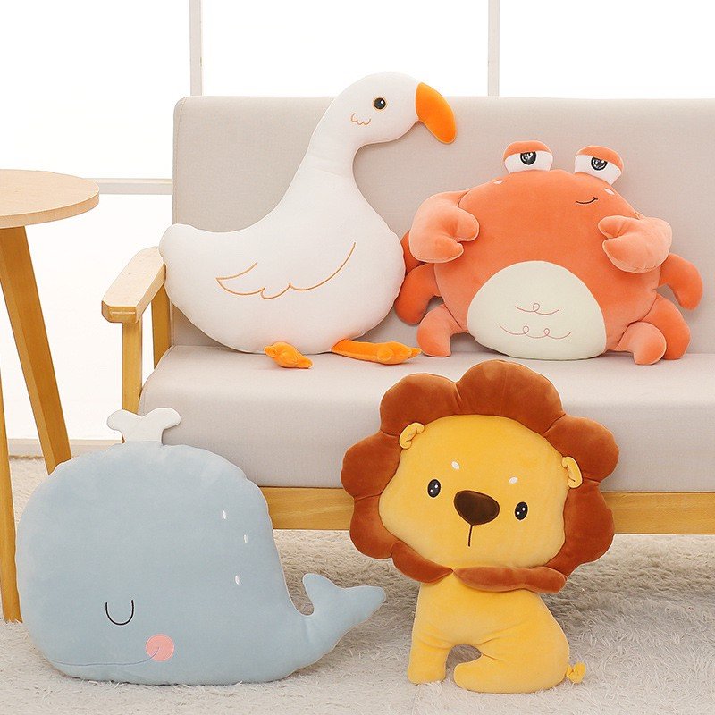 Gấu Bông Sư Tử Dẹp 40cm