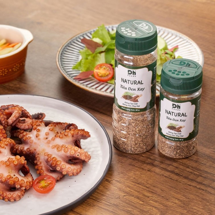 Natural Tiêu đen xay Dh Foods
