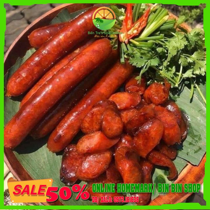 [500G] Lạp xưởng tôm Sóc Trăng