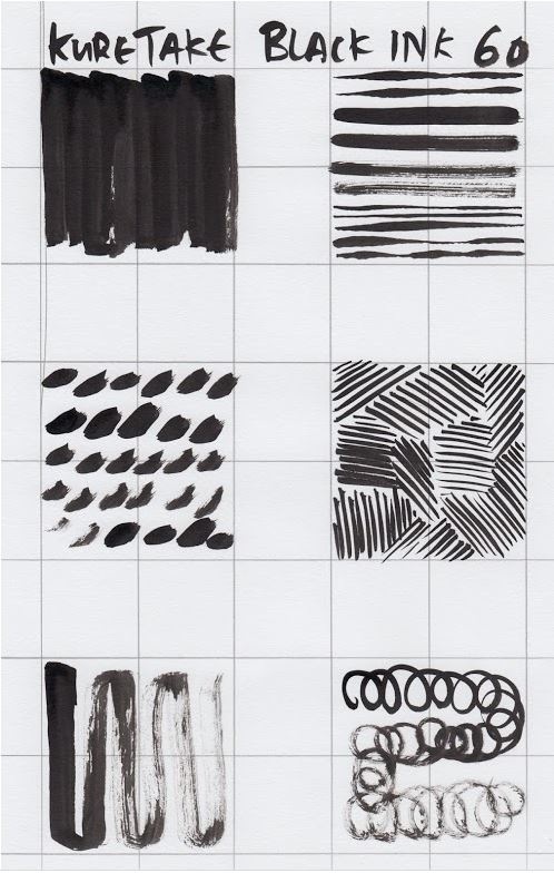 Mực vẽ truyện tranh Black Ink 60, Kuretake