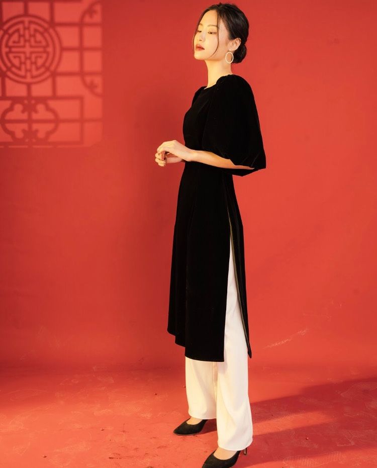 The19club - Áo dài Hân (kèm theo quần)