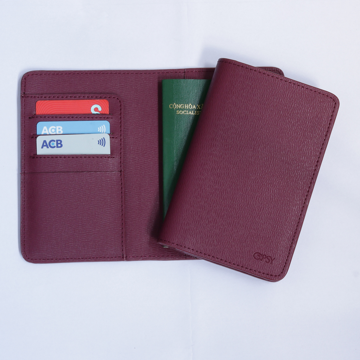 Bao Da Đựng Passport Hộ Chiếu Thương Hiệu GIPSY