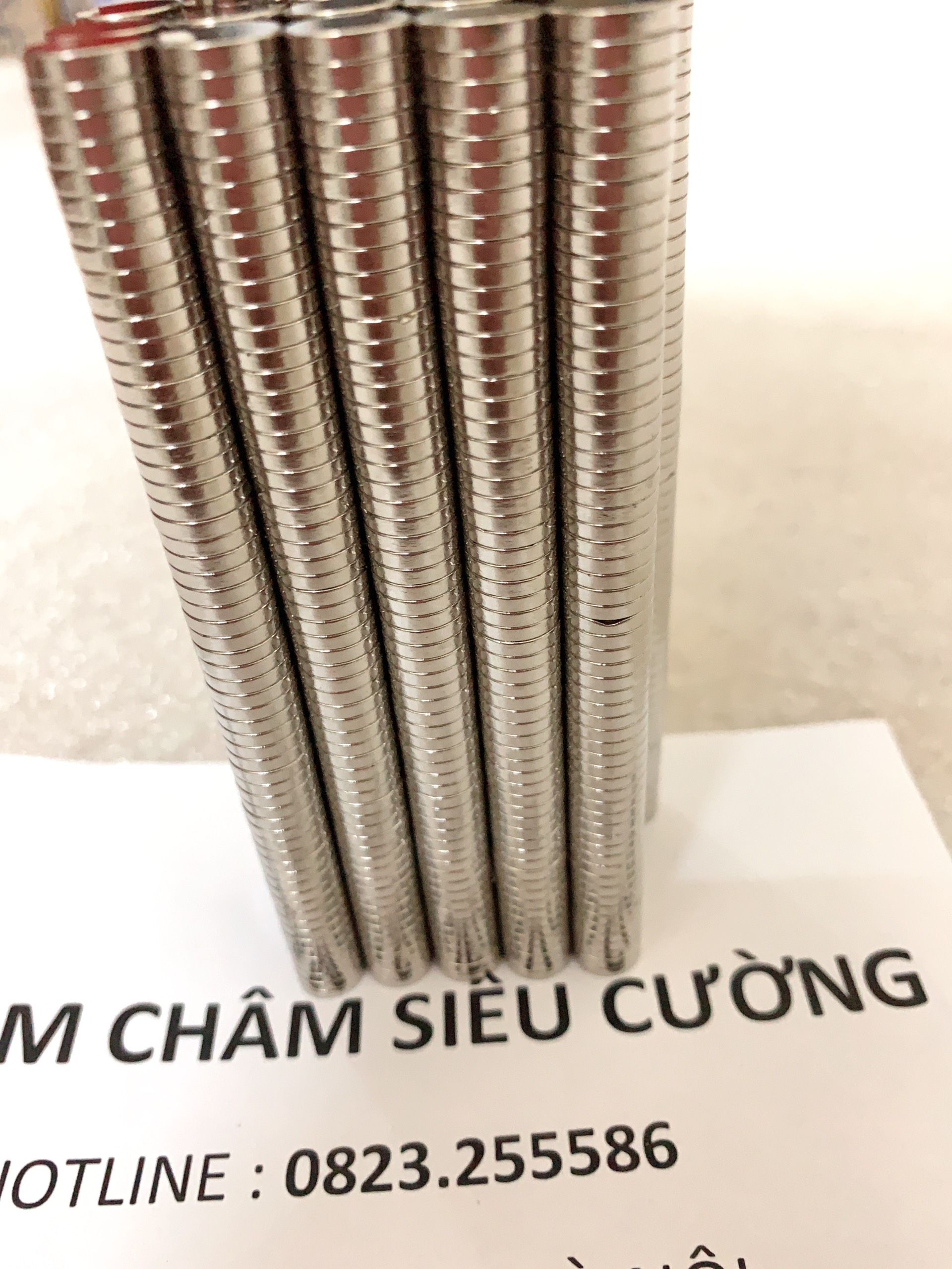 nam châm đất hiếm 9x2 sl 10 viên