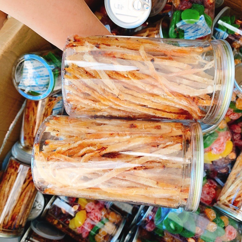 Khô Cá Thiều Que Tẩm Vị Đóng ( Hũ 200gr 300gr )