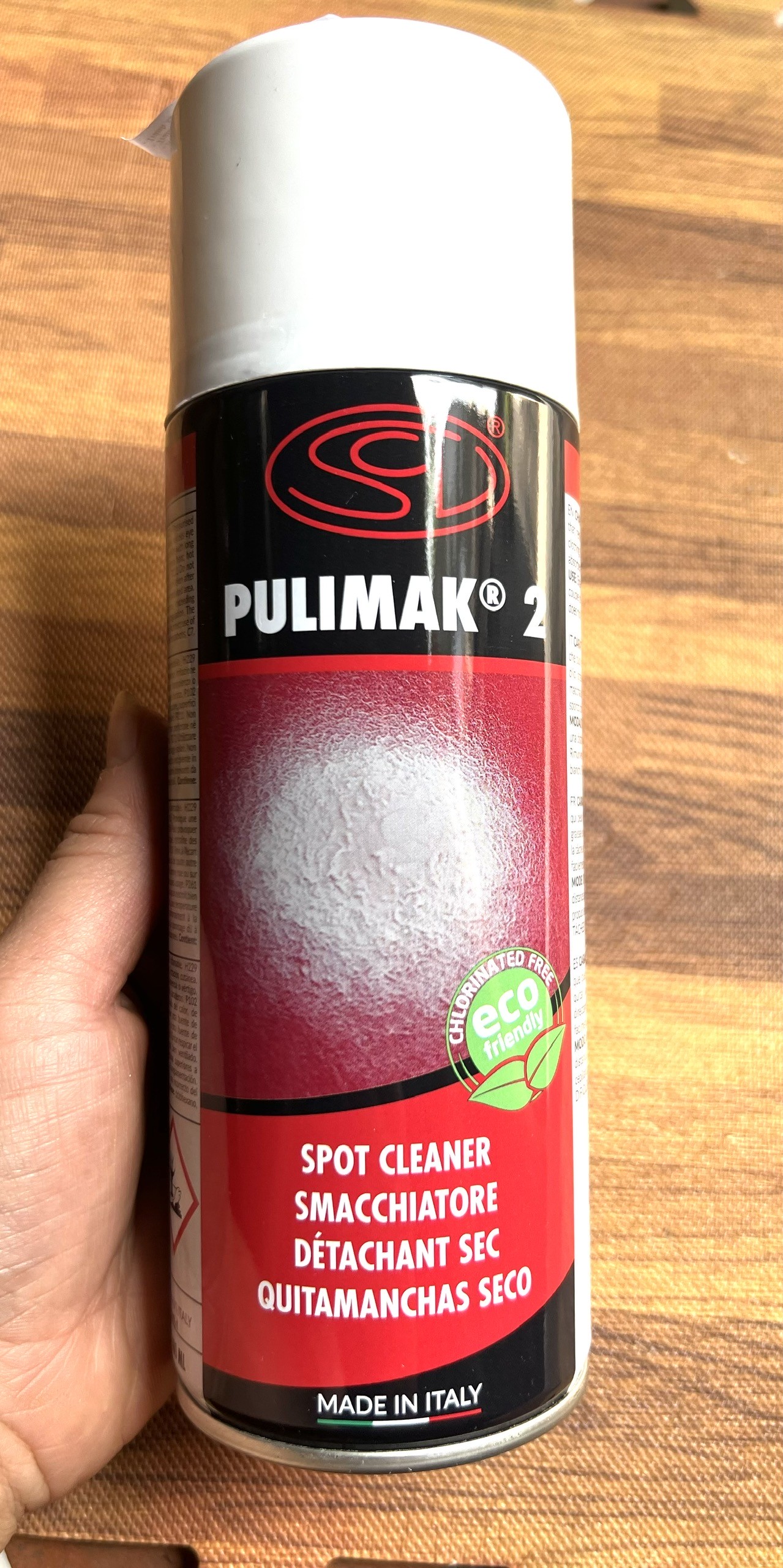 Chai Tẩy Dầu Mỡ Pulimak 2, tẩy các vết dầu, vết bẩn, dầu nhờn,nhanh khô, không để lại vết ố trên vải ngành may