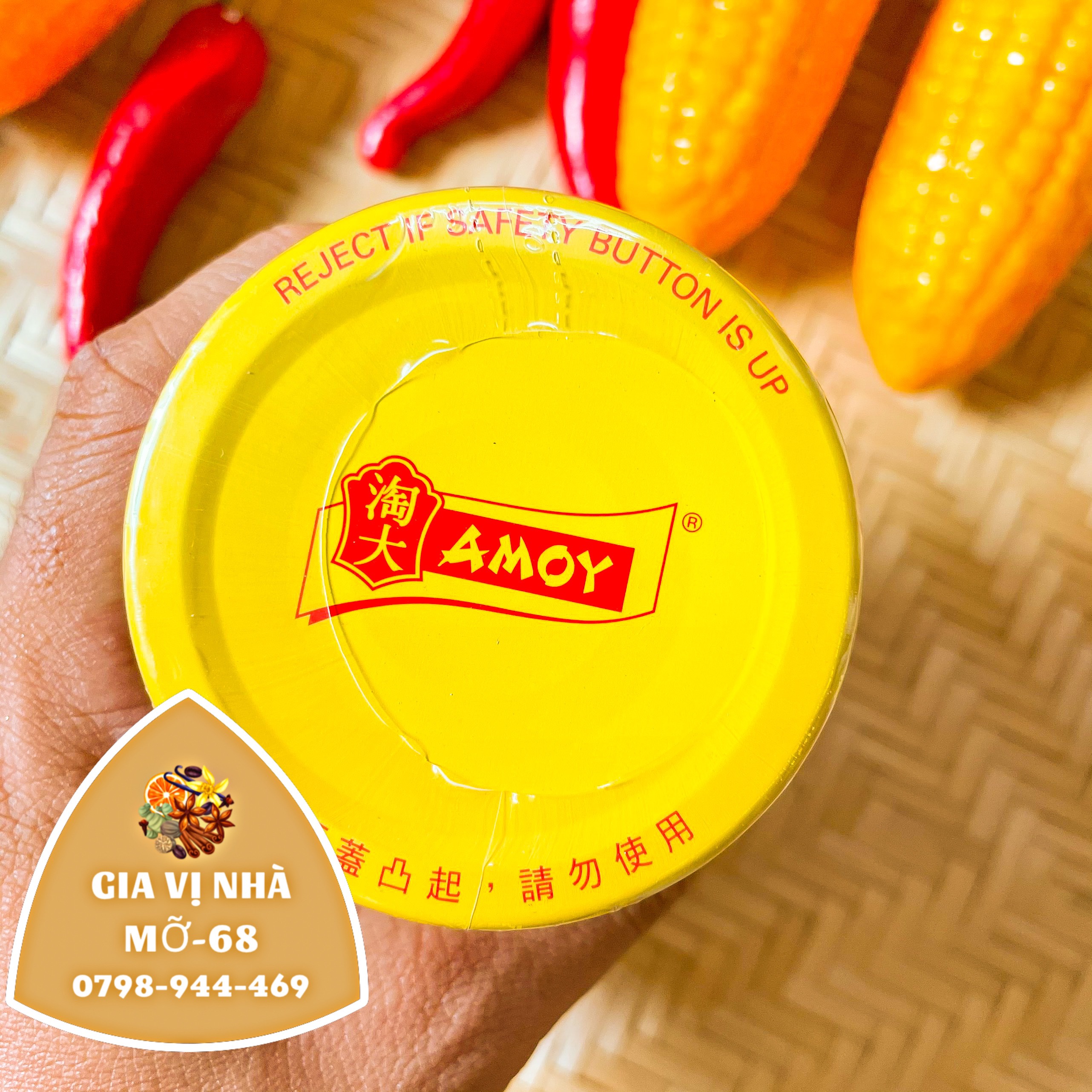 SỐT CHUA NGỌT AMOY(AMOY SWEET & SOUR SAUCE) - HỦ 220GR