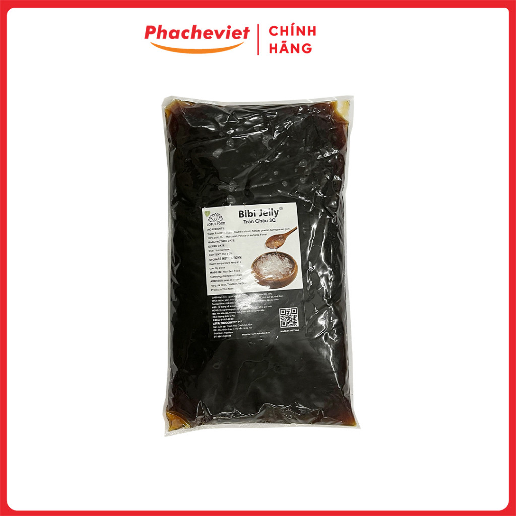 Trân châu 3q bibi jelly 2kg