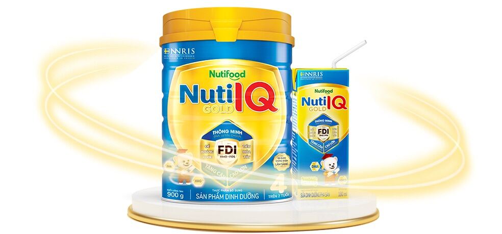 [Hoàn tiền 12%] [HCM]Sữa Bột Nuti IQ Gold 3 900g