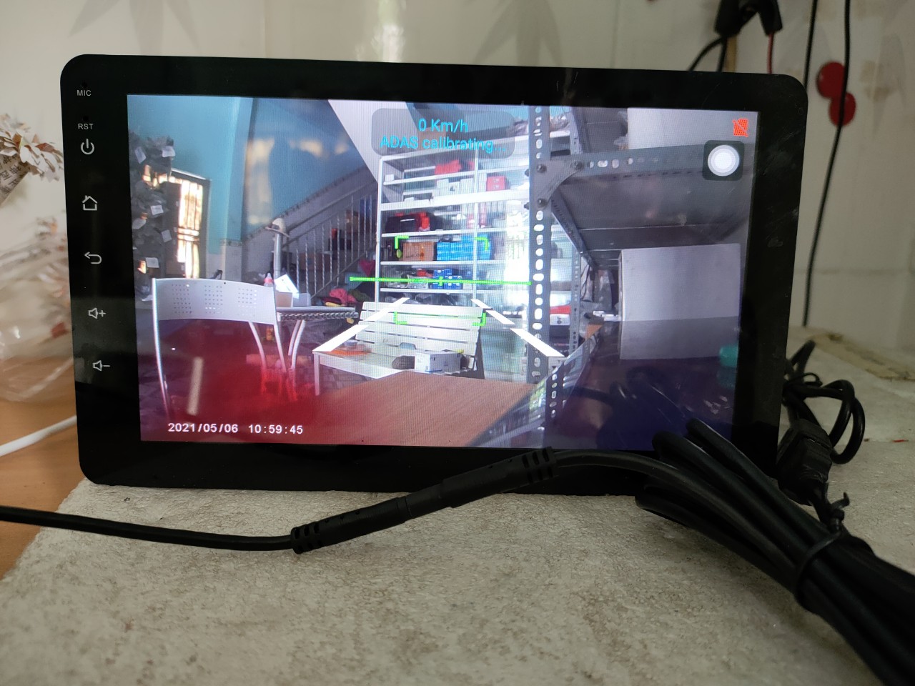 Camera hành trình U6 kết nối với đầu android