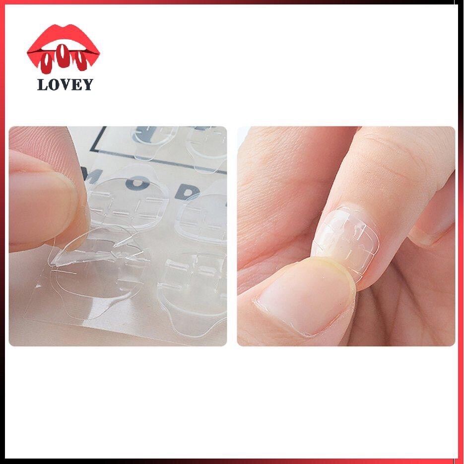 Keo silicon dán móng keo thạch dán nail box tạm thời  miếng