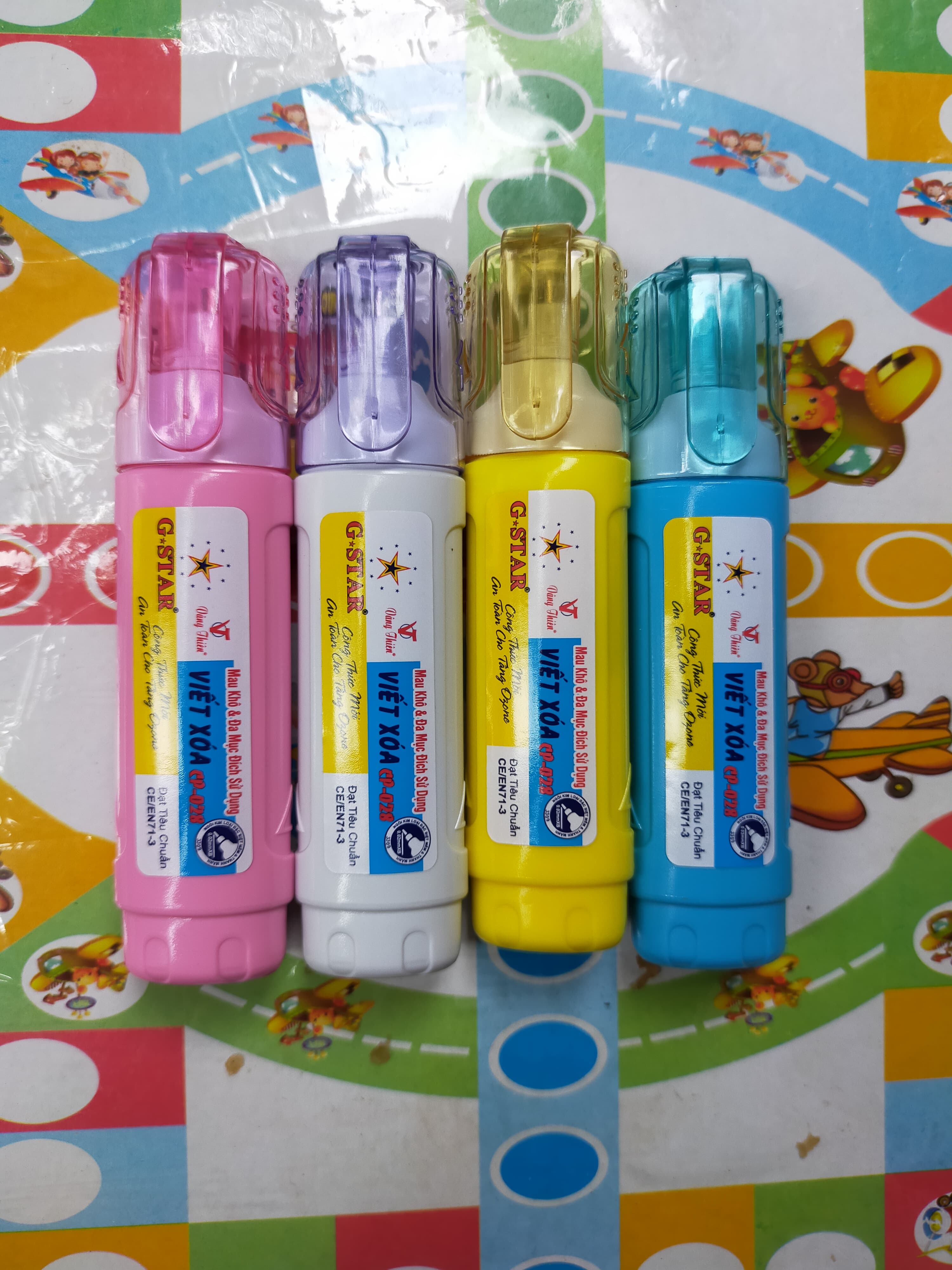 COMBO 4 CÂY BÚT XOÁ NƯỚC 028-12ML GSTAR