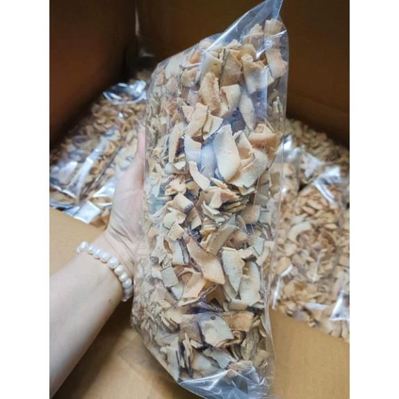 dừa khô sấy giòn gói 500gr thơm ngon