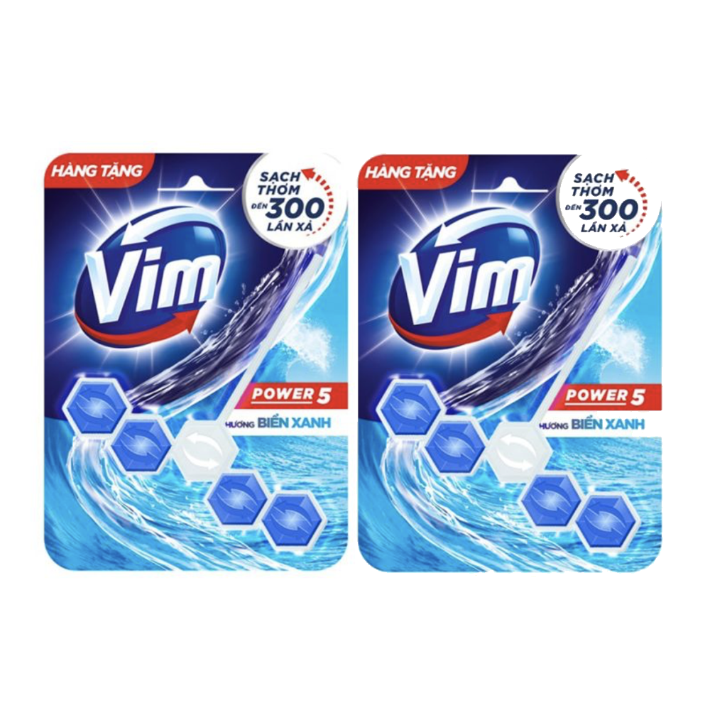 [Hàng tặng không bán] Combo 2 Viên treo bồn cầu VIM 55G