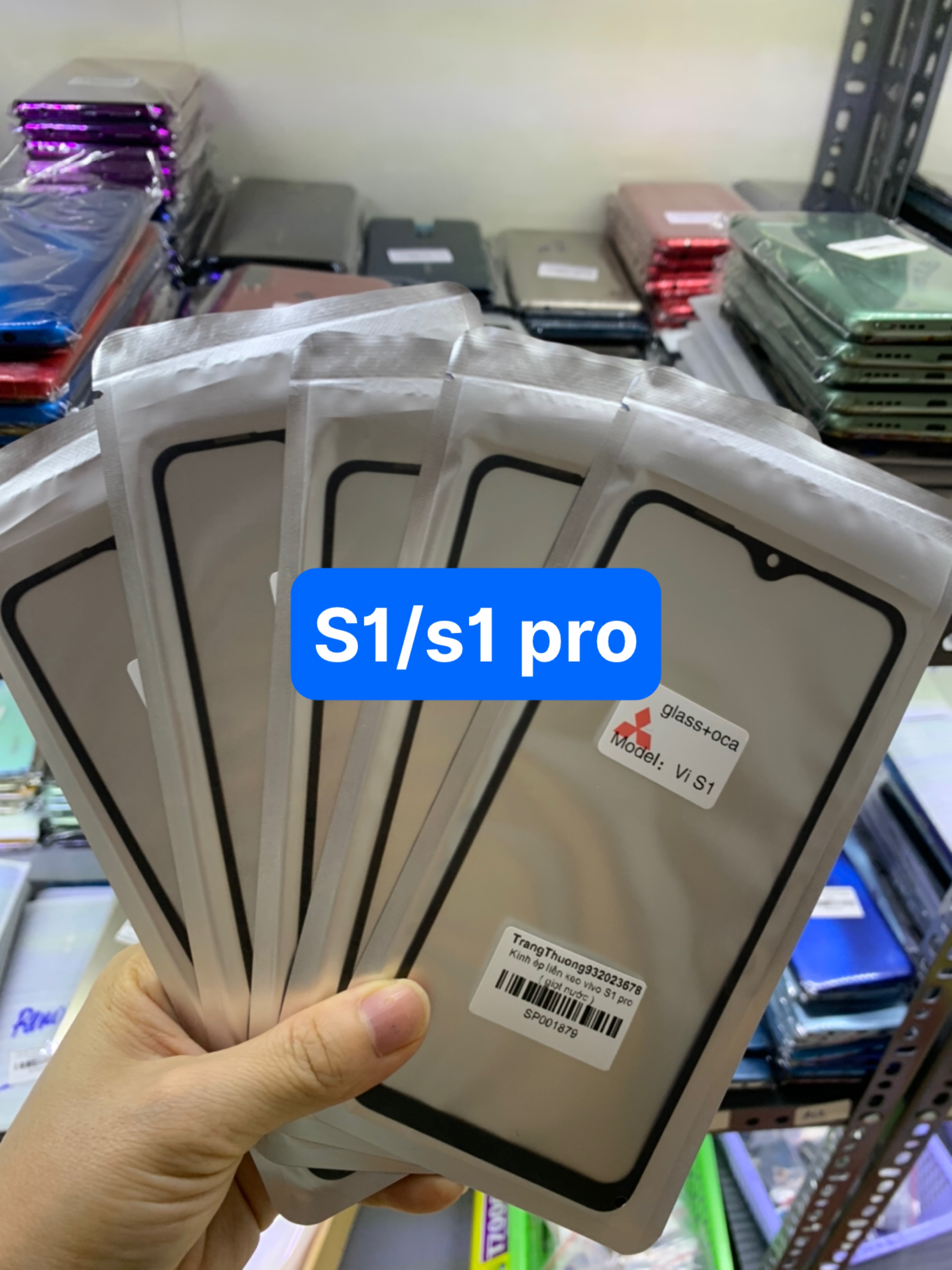Kính ép liền keo điện thoại vivo s1/ s1 pro