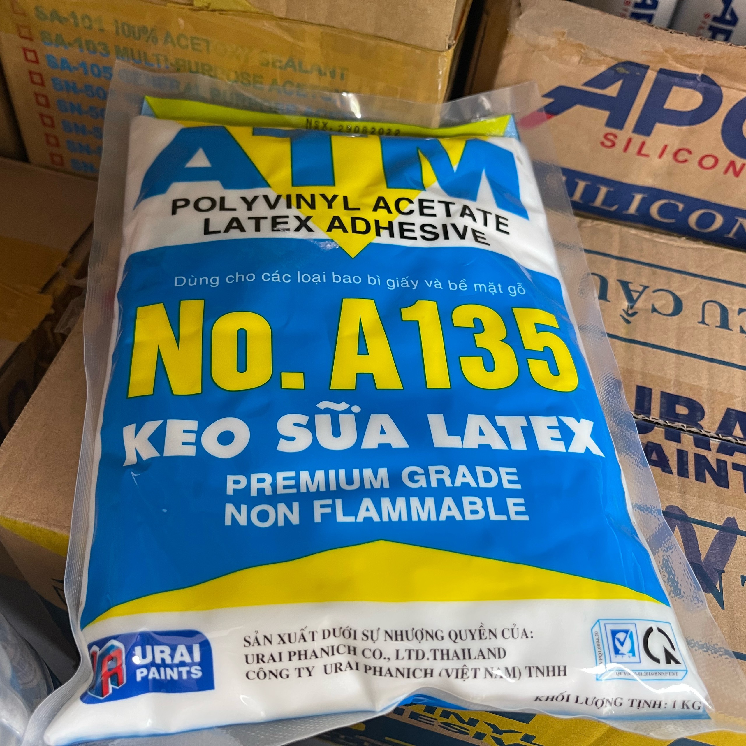 KEO SỮA LATEX ATM TÚI 1KG