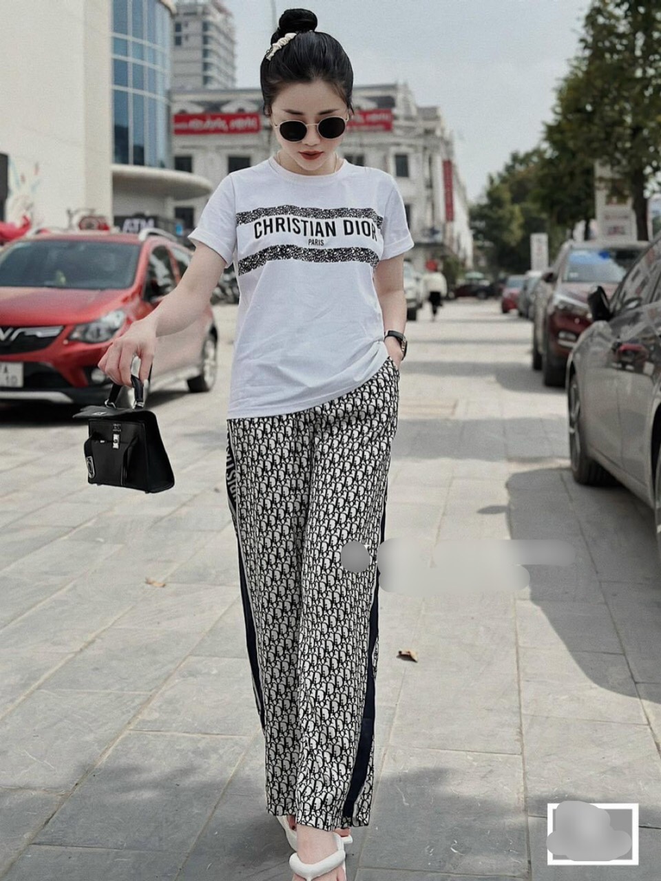 ❗❗Set bộ áo cotton + quần lụa