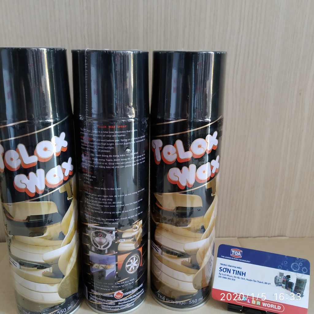 Chai xịt bóng và bảo vệ gỗ 450ml