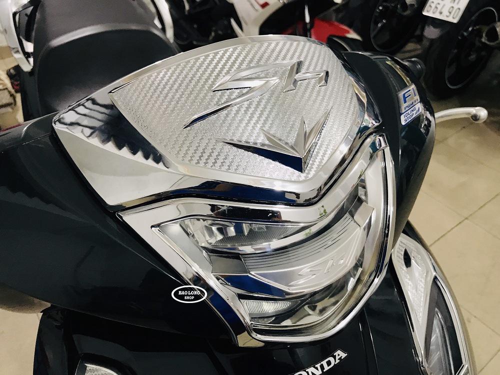Ốp mão viền Đèn Xi INOX gắn SH 150 đời 2017,2018,2019