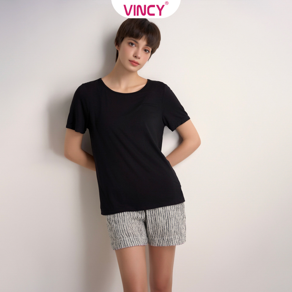 [Mua 3 giảm 20%, mua 2 giảm 15%]Bộ Đồ Short Thun Nữ Vincy BST120W31
