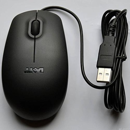 Chuột máy tính Dell MS111 Black dây cắm USB