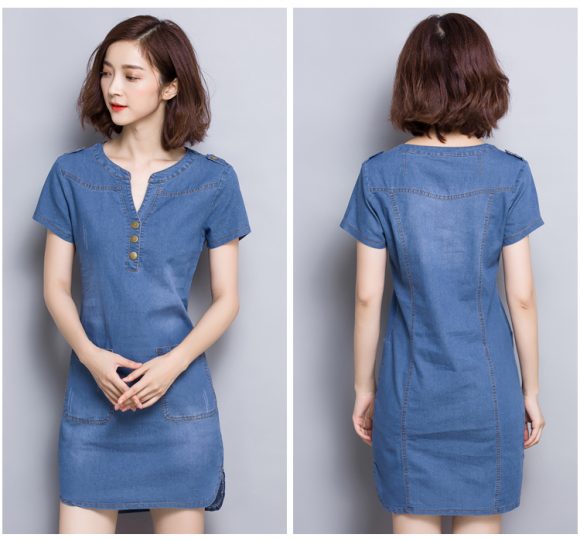 Dynamic Fashion Jeans Dress D512