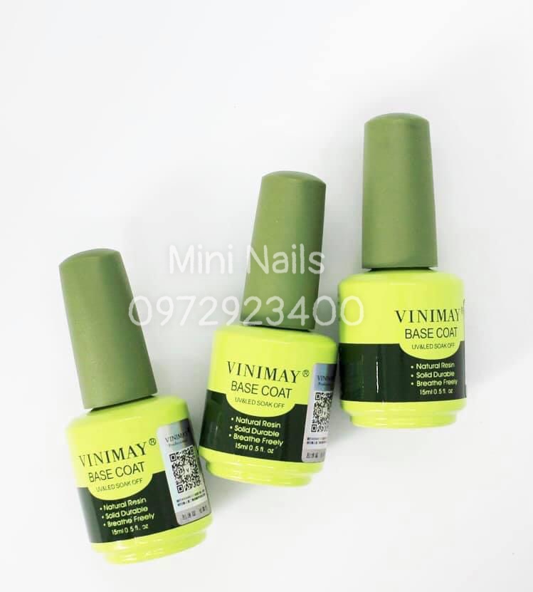 [ Chính Hãng ] Base ,Liên Kết Vinimay 15ml - Mini Nails