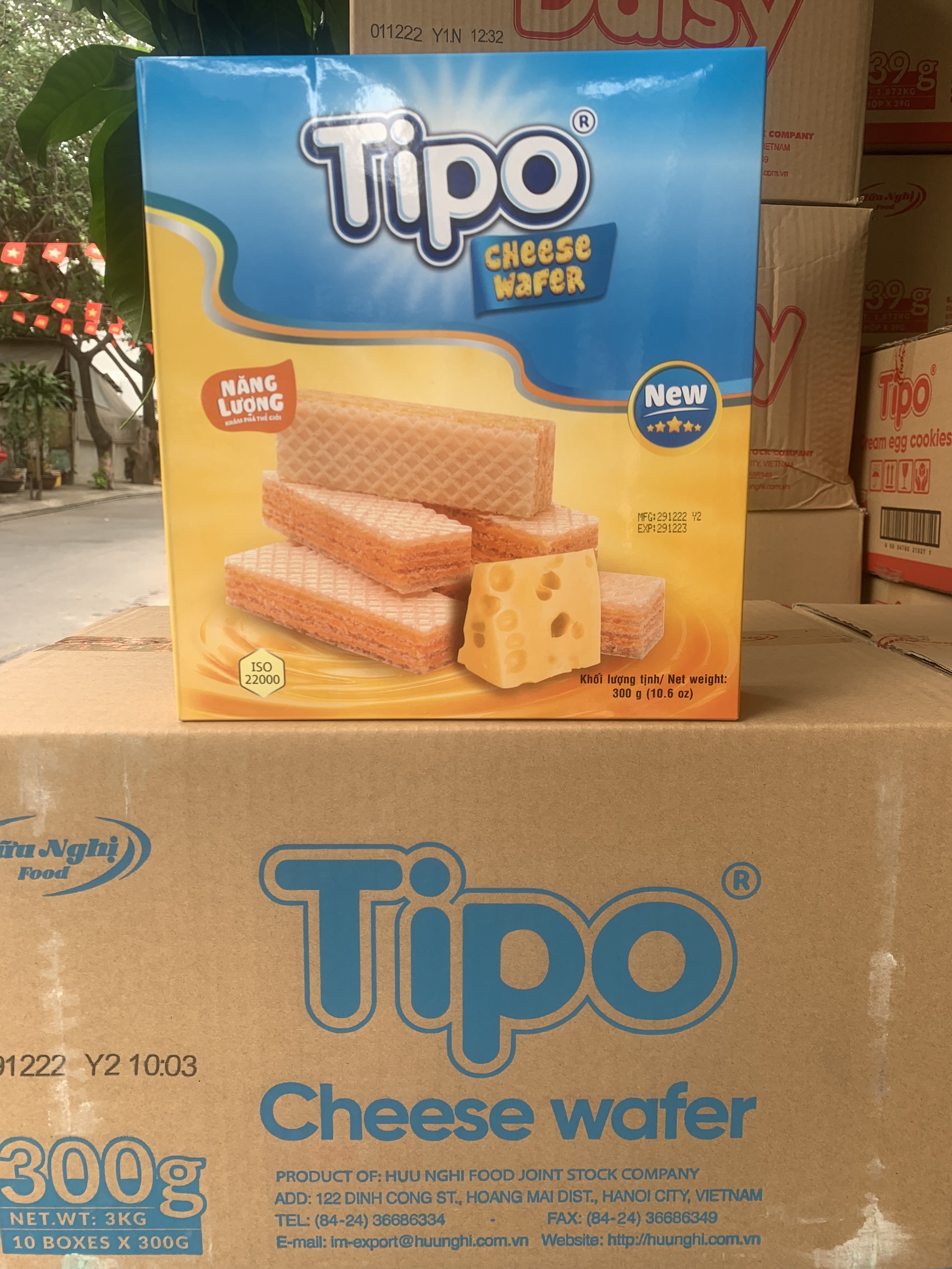 Bánh Tipo kem xốp phô mai 300g