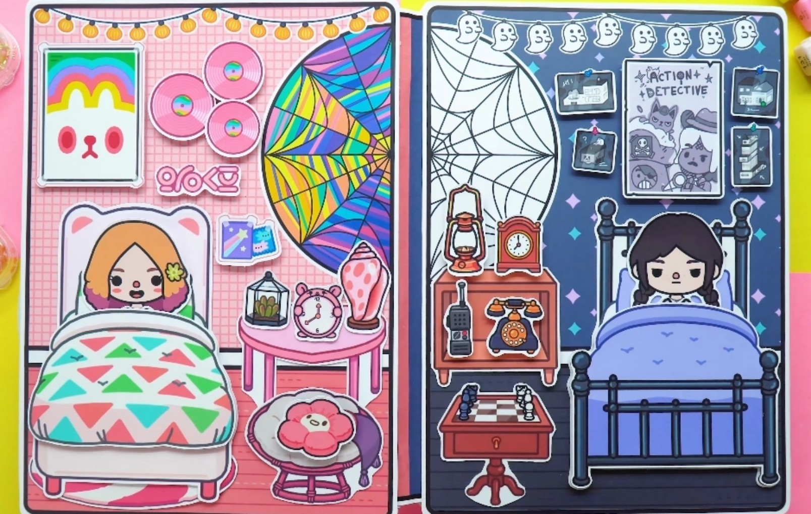 CandyHome Paper -Ngôi nhà búp bê giấy P75