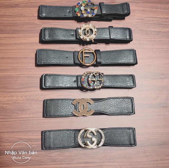 Belt váy đai váy bản nhỡ