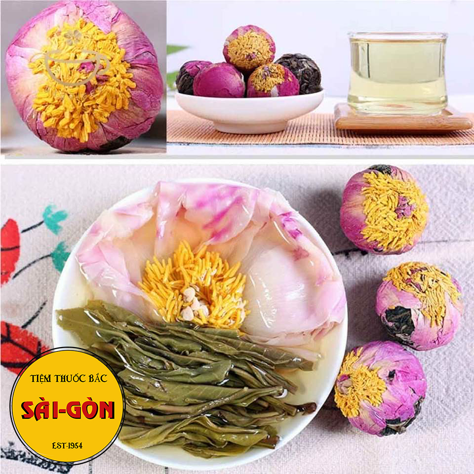[HCM]5 viên Trà Phổ Nhĩ Nở Hoa