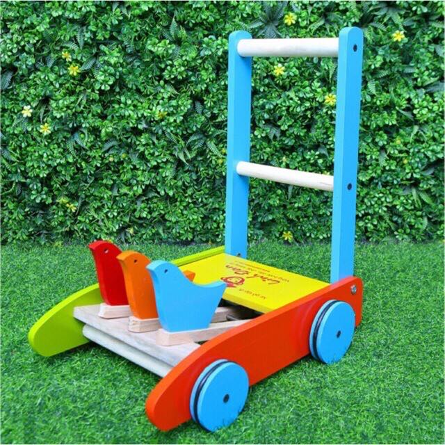 [Freeship]Xe gà [ xe tập đi bằng gỗ]