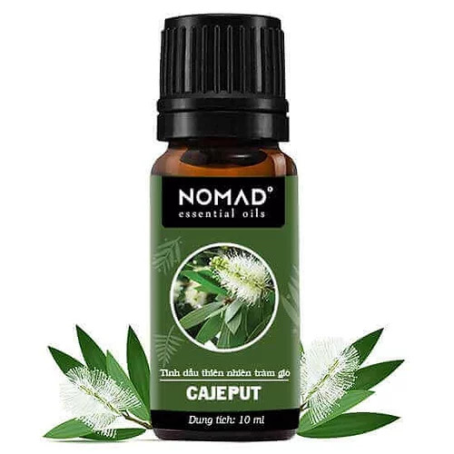 Tinh Dầu Tràm Gió Nguyên Chất 100% Nomad Essential Oil Cajeput