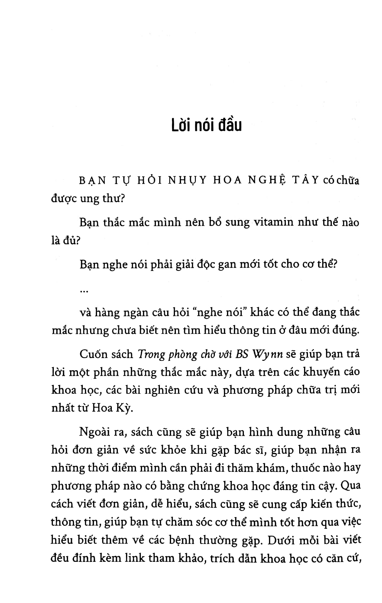 Sách Fahasa - Trong Phòng Chờ Với Bác Sĩ Wynn (Tái Bản)