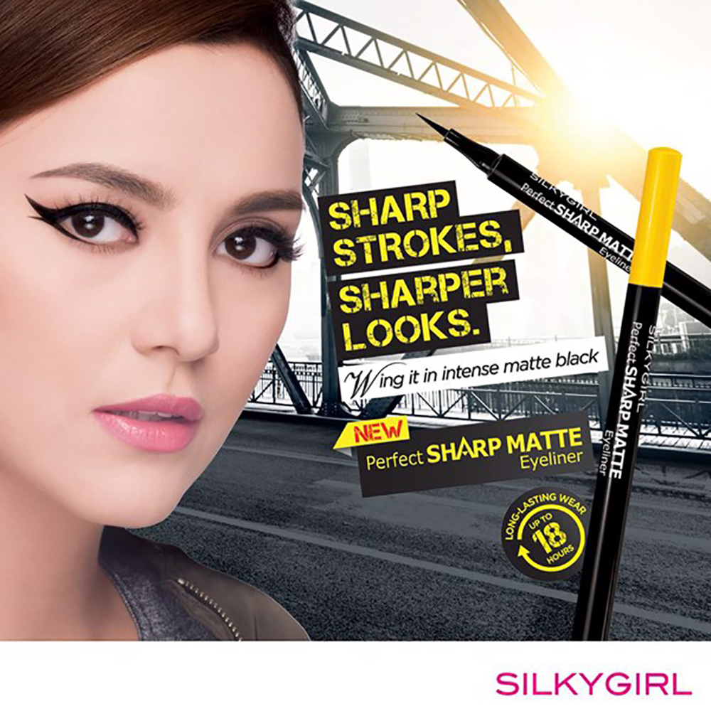 Kẻ Mắt Nước Silkygirl Perfect Sharp Matte Eyeliner 1ml