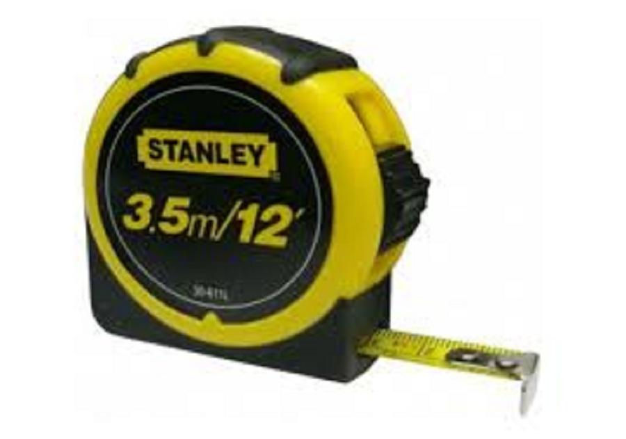 Thước cuộn bọc cao su 3.5M Stanley 30-611L