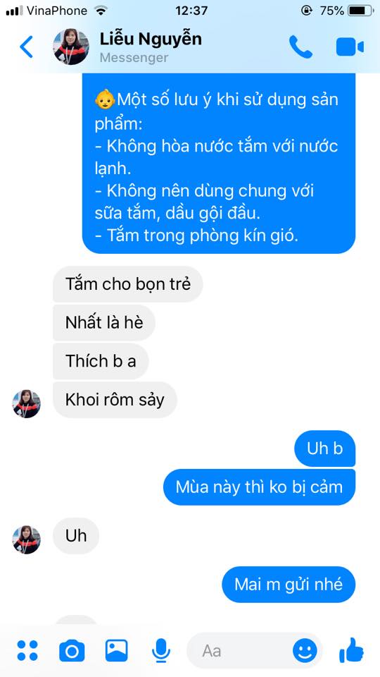 NƯỚC TẮM DAO ĐỎ DÀNH CHO EM BÉ