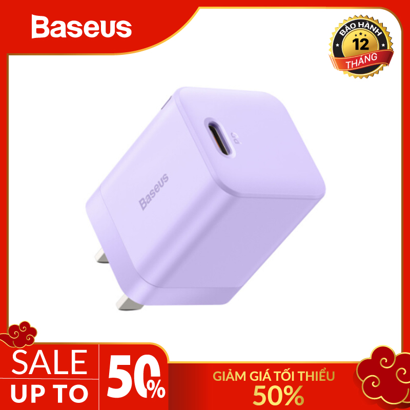 Củ sạc nhanh Baseus Super Si Pro Quick (Type C, 20W/18W, PD/ QC3.0 Quick charger)