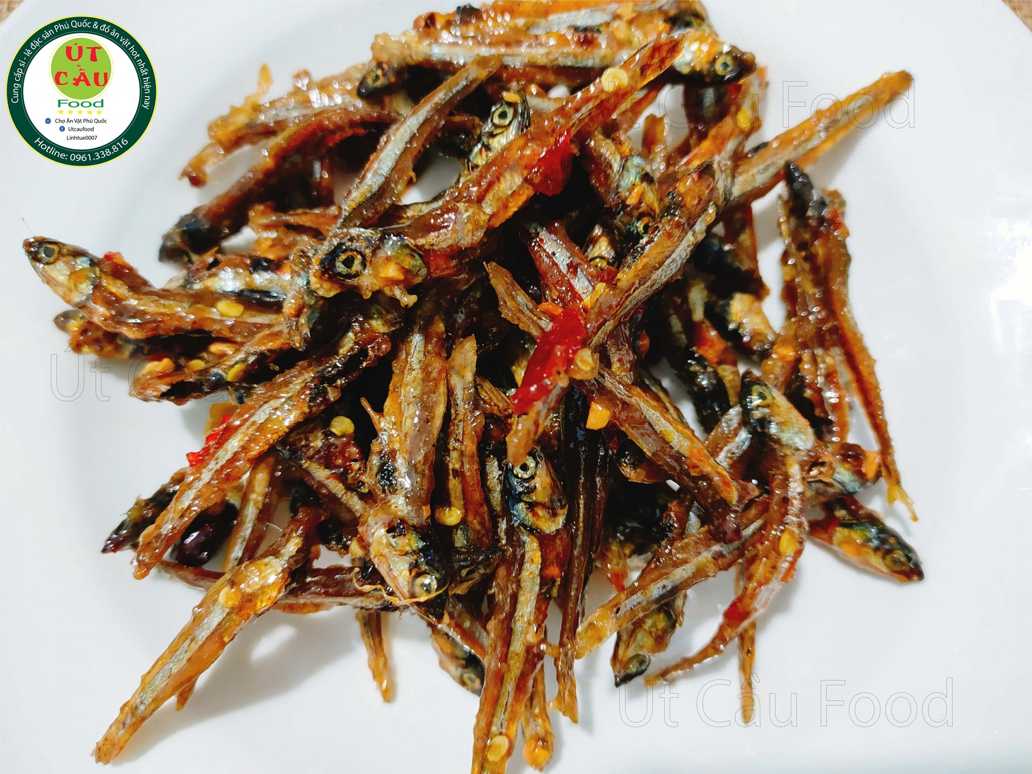 250Gram Khô Cá Cơm Phú Quốc Phơi Ghe