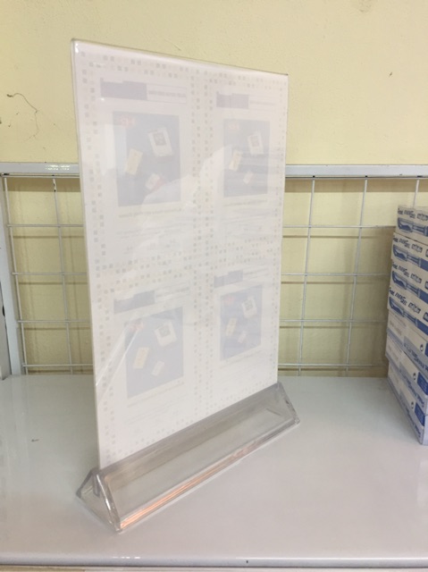 Menu mica A4 loại dày