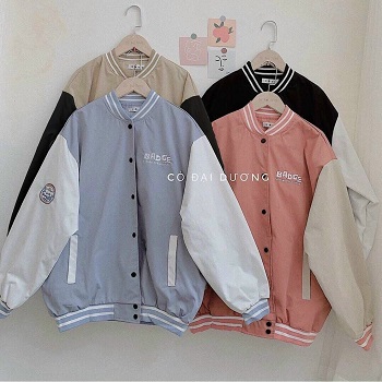 [HCM]áo khoác dù bonber nam nữ thời trang