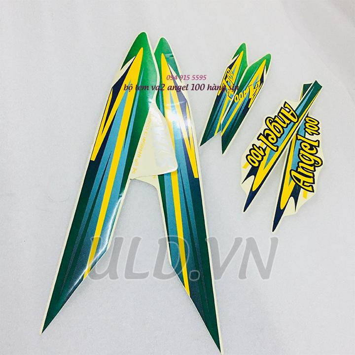tem angel 100 trang trí |phụ tùng xe máy