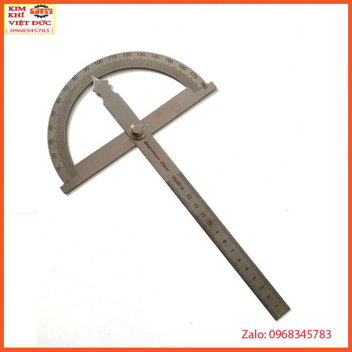 Thước Đo Góc, Thước Đo Góc 180 độ - 15cm