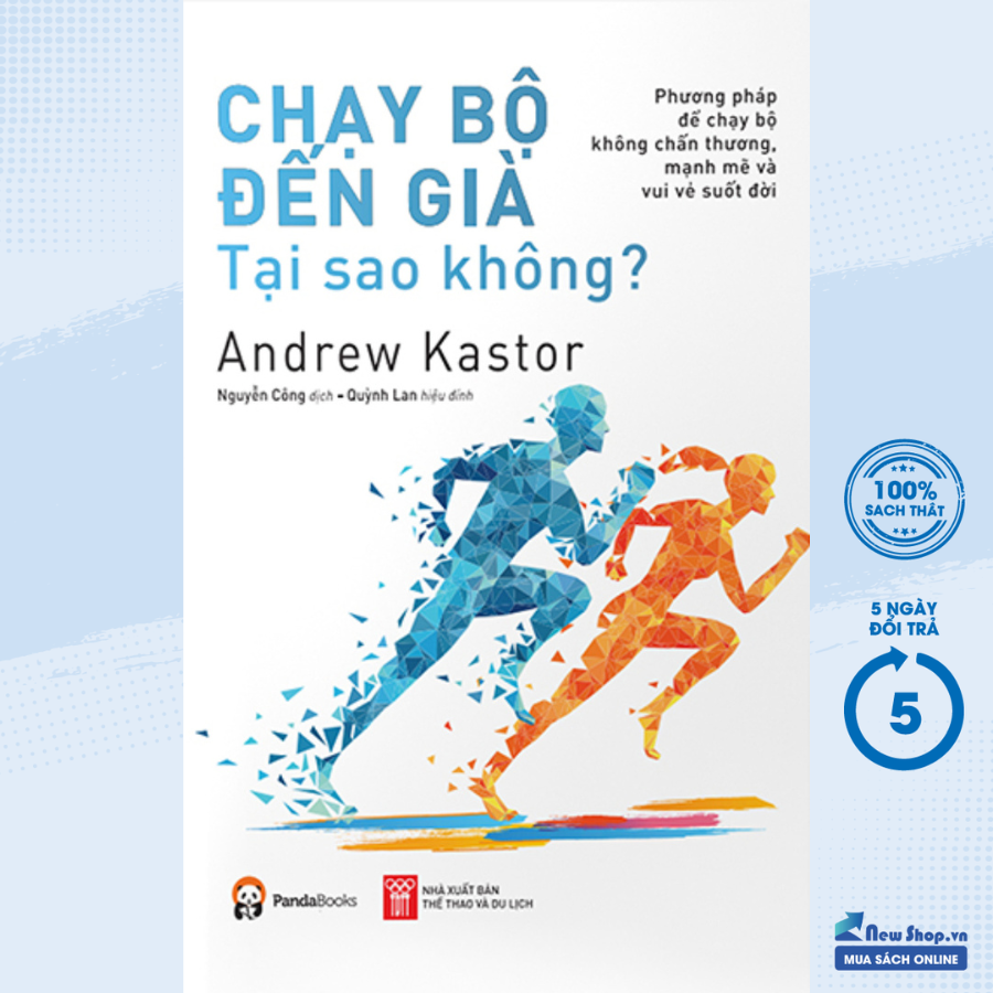 Sách - chạy bộ đến già tại sao không? - newshop