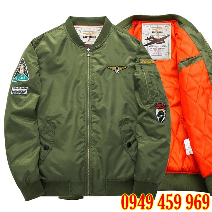 Áo Khoác Pilot - Áo Khoác Pilot Lính Mỹ