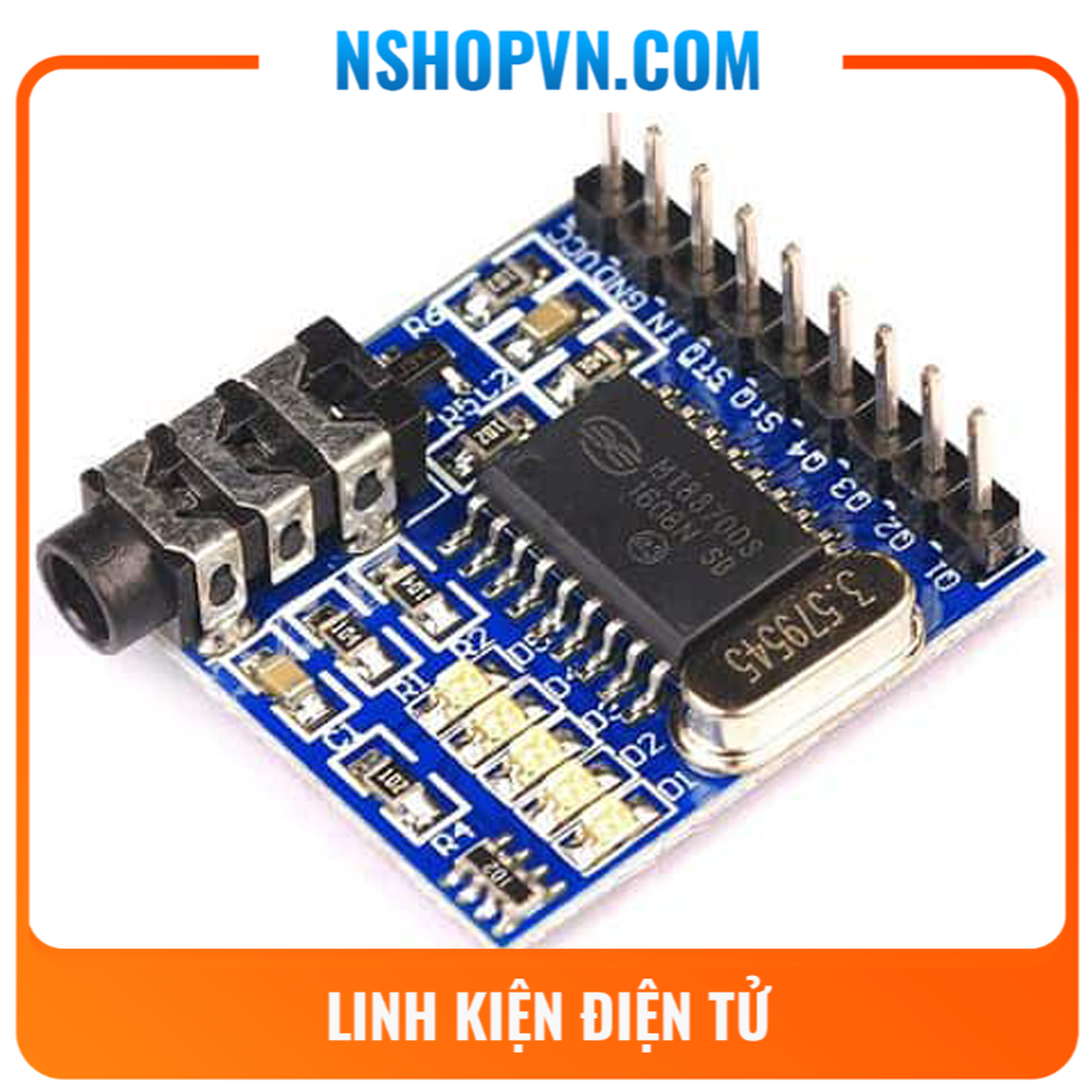 Module giải mã mt8870 dtmf telephone